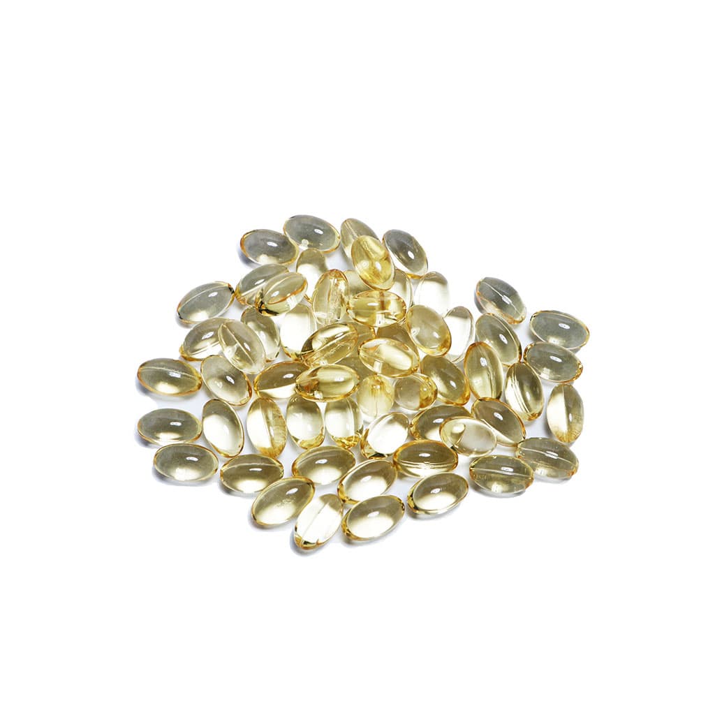 Honest Botanicals CBD capsules laid out loose