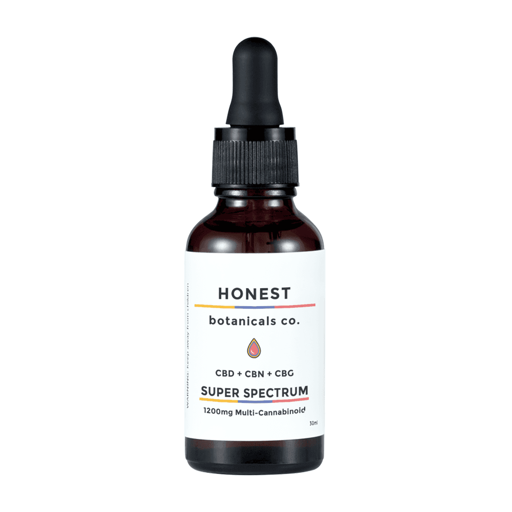 Honest Botanicals Super Spectrum 1200 mg bottle
