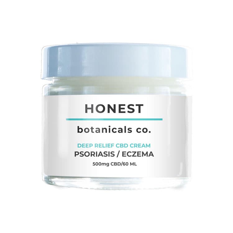 Honest Botanicals Psoriasis & Eczema Cream jar